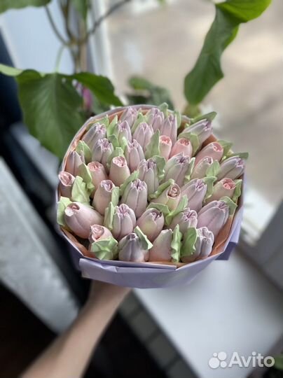 Букет из зефира