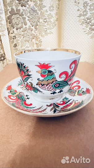 Чайная пара лфз Два петуха