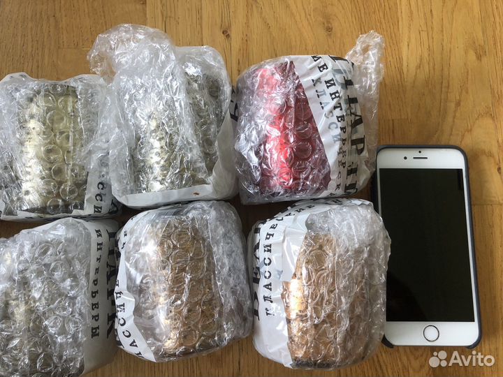 Подсвечники 9 штук комплект