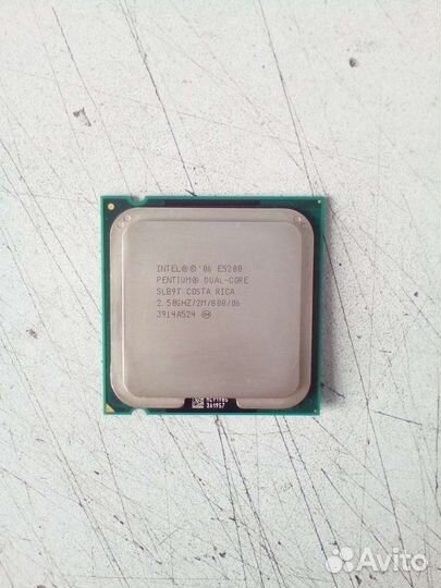 Процессор LGA775 Intel Pentium Dual Core E5200