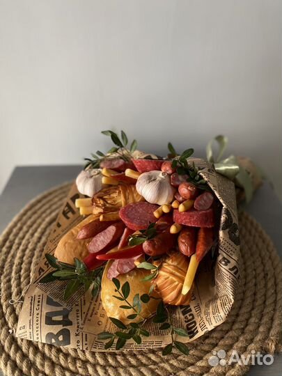 Мужские букеты съедобные