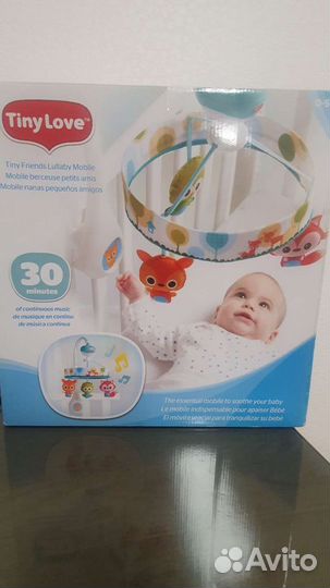 Мобиль на кроватку tiny love б/у