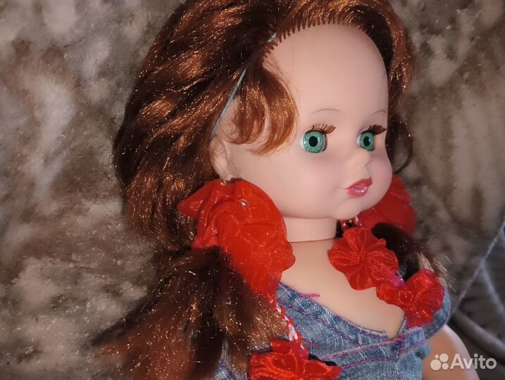 Кукла 40 см говорящая, глаза моргают