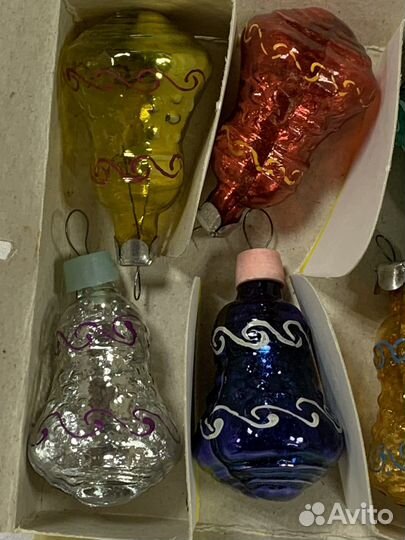 Набор елочных игрушек СССР сюрприз