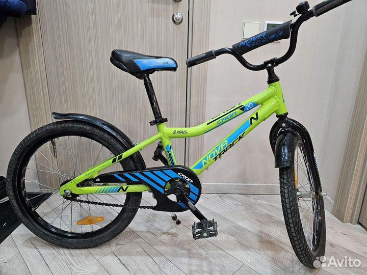 Детский велосипед novatrack cron 20