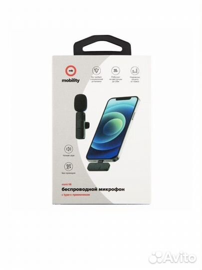 Петличный микрофон Mobility type C iPhone/Android