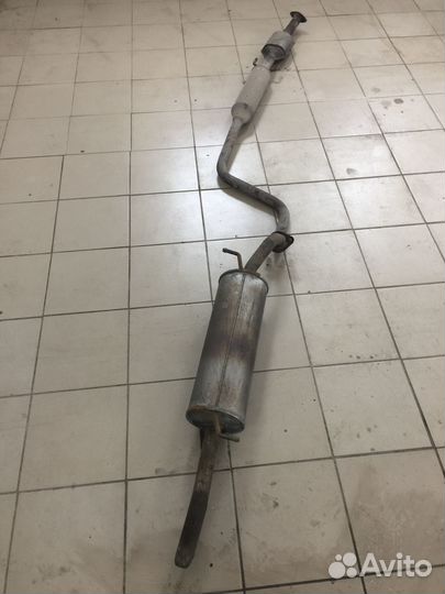 Выхлопная система geely MK