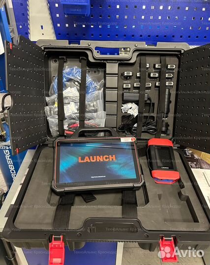 Автосканер диагностический launch X431 padvii link