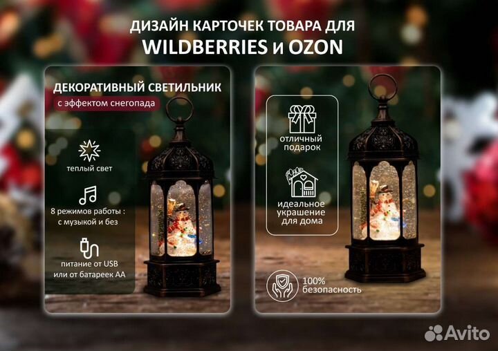 Дизайнер инфографики для маркетплейс