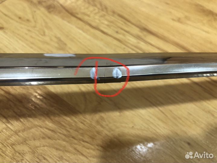 Хром решетки радиатора Lexus RX 4