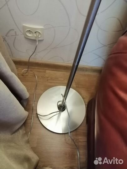 Торшер напольный с абажуром бу