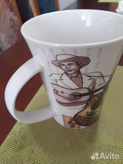 Кружки две пр италия и корея антик керамика