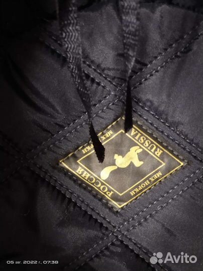 Норковая шапка мужская новая