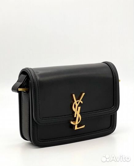 Сумка натуральная кожа Saint Laurent