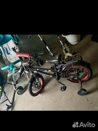 Детский велосипед kreiss 14 дюймов