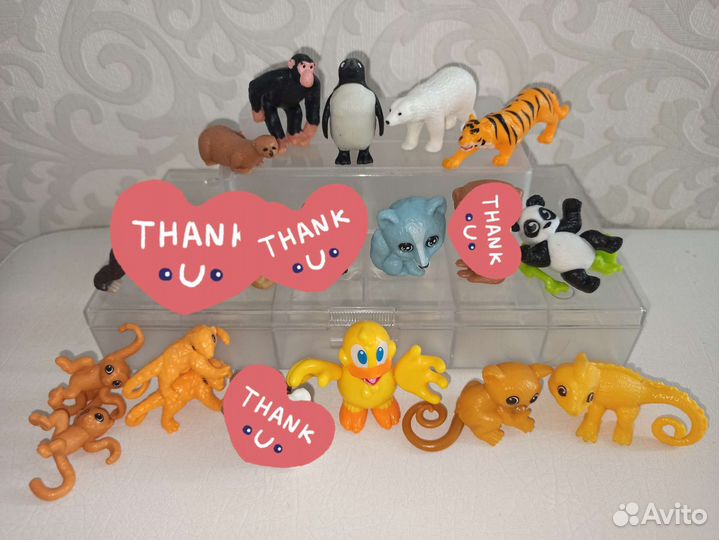 Киндер natoons/ животные