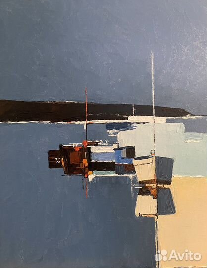 Картина маслом современная абстракция