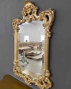 Консольный столик С зеркалом версаль тип 2 (золото