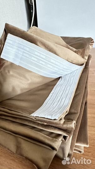 Новые Готовые Бархатные Шторы 2 шт