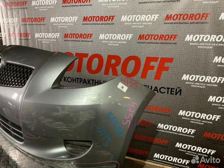 Бампер передний Тойота Витц SCP90 (до 08.200 А10