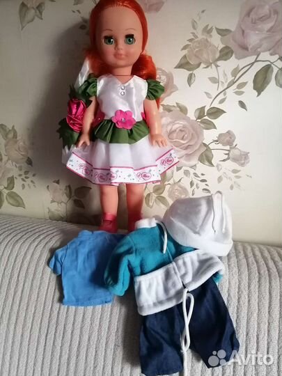 Кукла Весна Элла новая с комплектом одежды