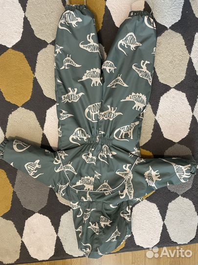 Комбинезон демисезонный 80 86 crokid для мальчика