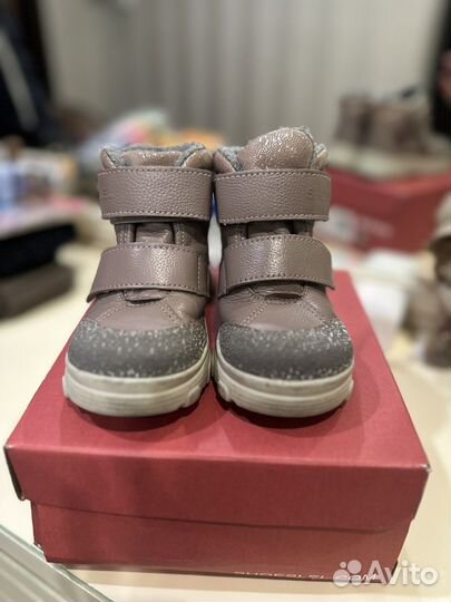 Ботинки демисезонные для девочки байка 24 Лель