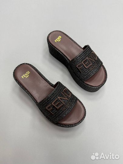 Шлепки Сланцы Fendi Женские Размер 36-40