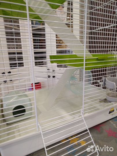 Клетка для грызунов белая