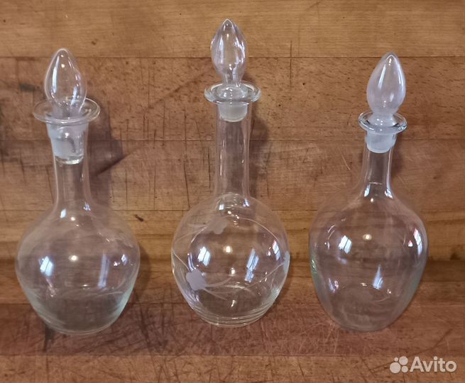 Штофы и графины СССР