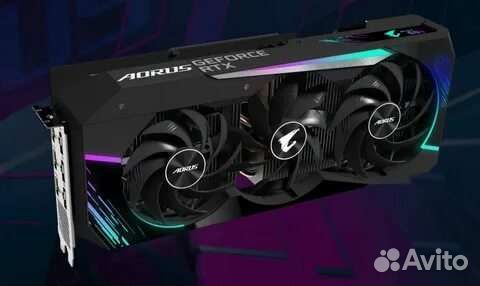 С экраном rtx 3080 Aorus