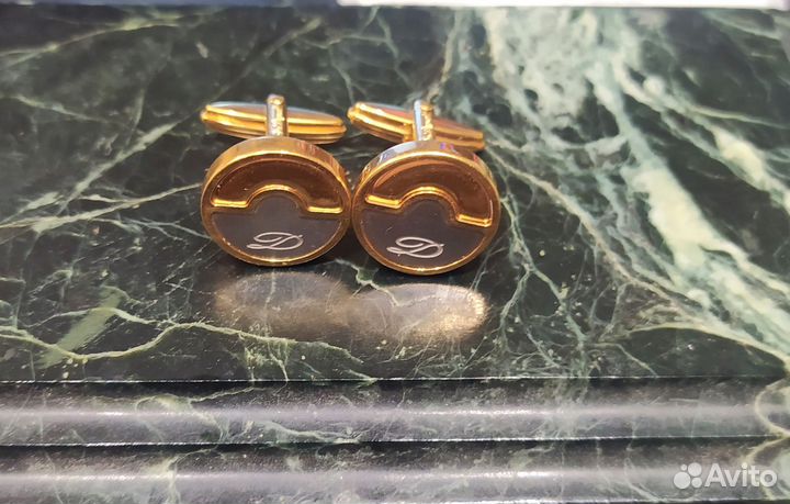 Запонки и зажим Dupont