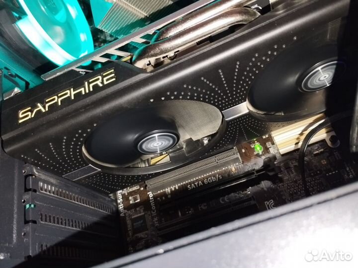 Видеокарта rx580 8gb sapphire nitro