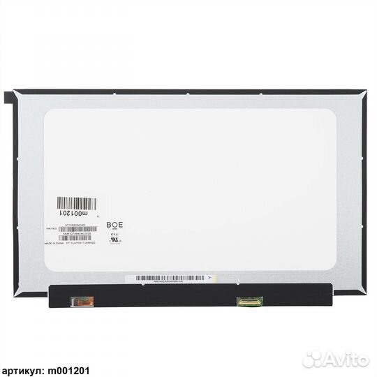 Матрица NT156WHM-N40 V8.0, 30 Pin eDP, 1366x768,TN