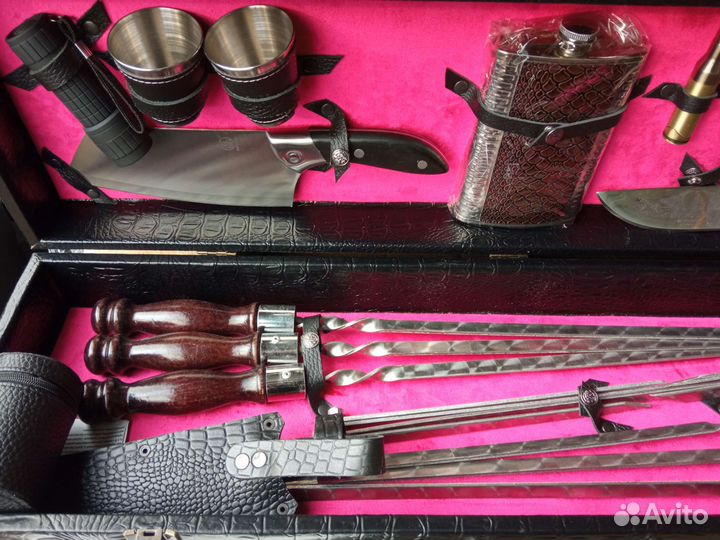 Шашлычный подарочный набор Кизляр