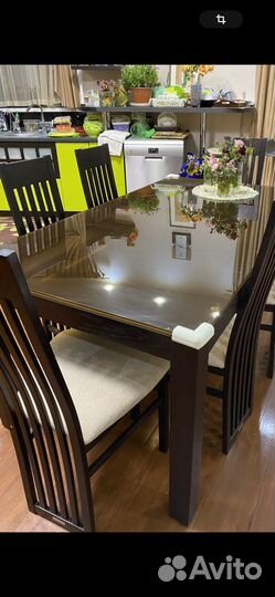 Большой обеденный стол бу
