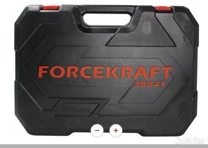 Набор инструментов forcekraft 216 предметов