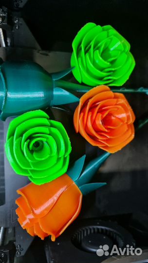 Букет к 8 марта на 3Д принтере