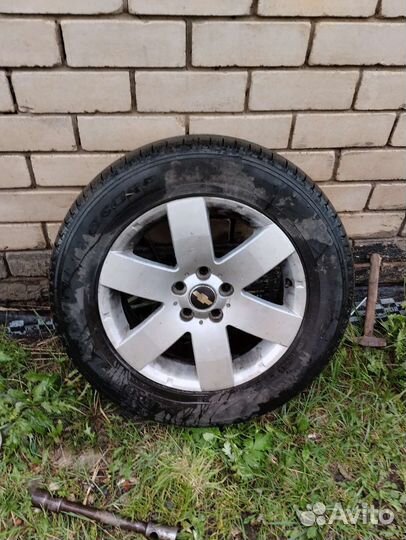 Колеса r17,стояли на Шевроле каптива