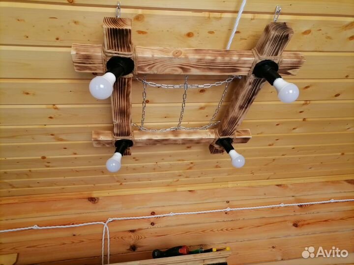 Светильники ручной работы для бань и дачь, терас