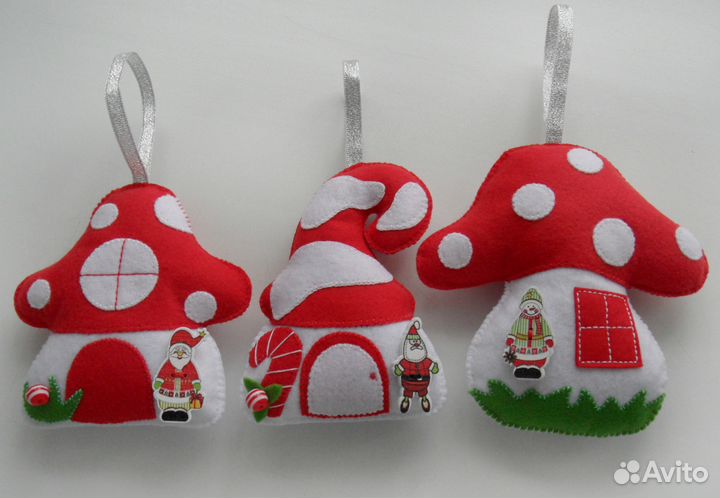 Новогодние ёлочные игрушки