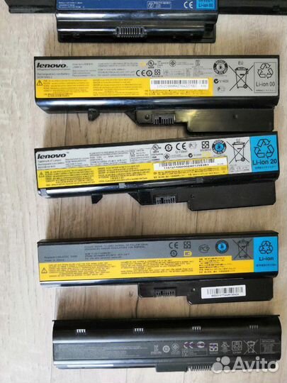 Аккумуляторы для ноутбуков Б/у нерабочие и рабочие