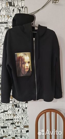 Raf simons christiane f zip hoodie sale