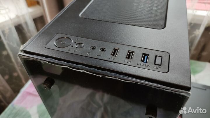 Корпус компьютерный Eurocase A01 Black