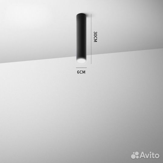 Точечный свет line Размер XL. Цвет черный. line-black-xl