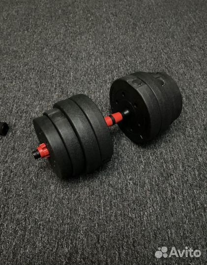 Штанга - гантеля 10кг, 15кг, 20 кг трансформер