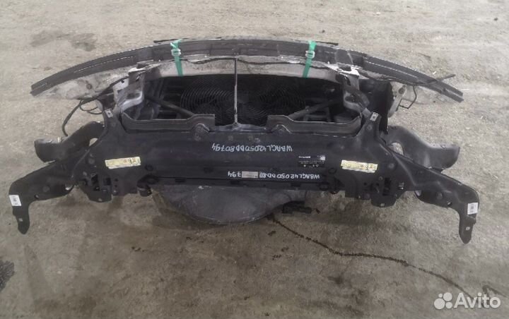 Панель передняя кассета радиаторов bmw e65 735i