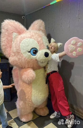 Поздравление от лисички Линабелль/аниматоры