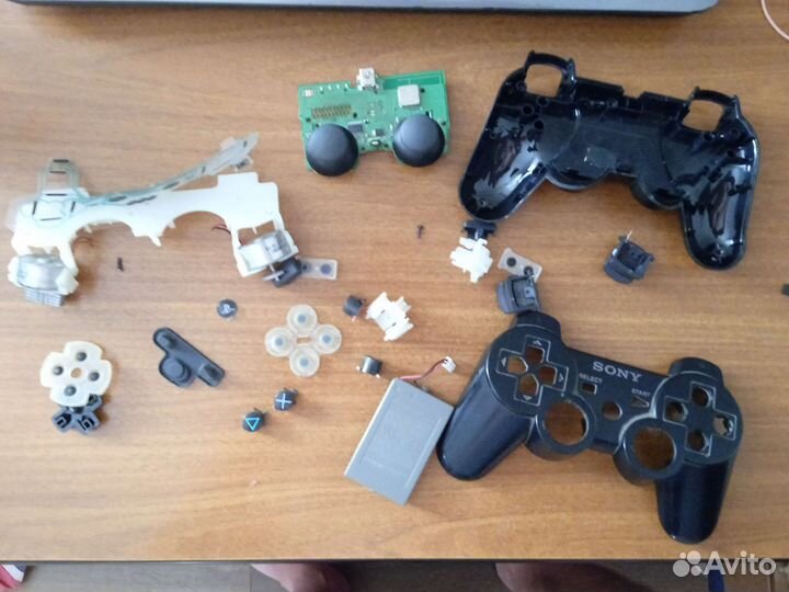 Геймпад ps3 по запчастям