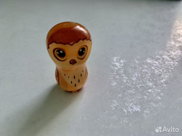 Сова фигурка 3 см, селенит